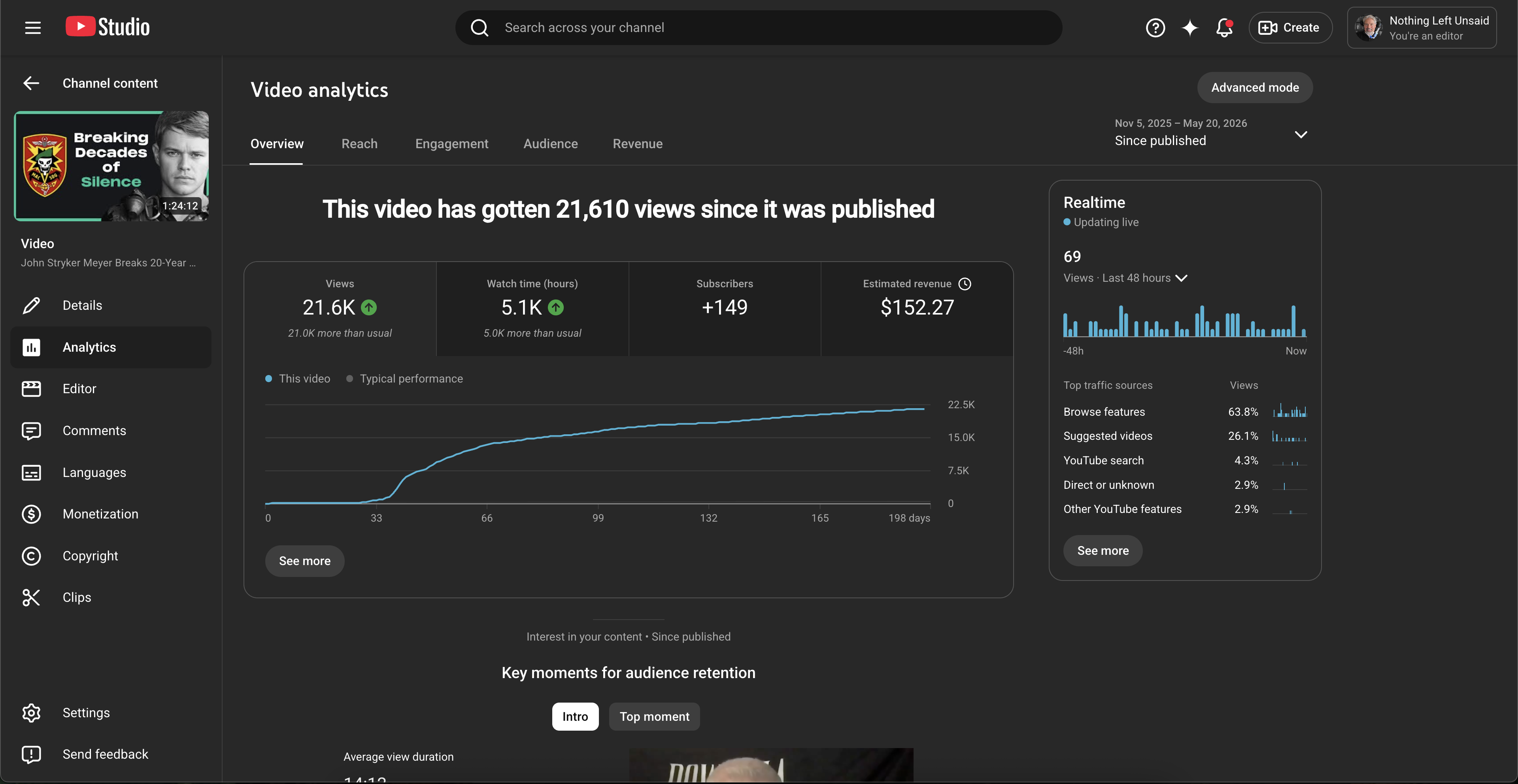 Video analytics